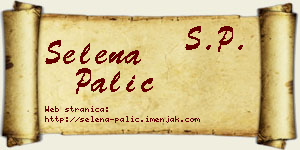 Selena Palić vizit kartica